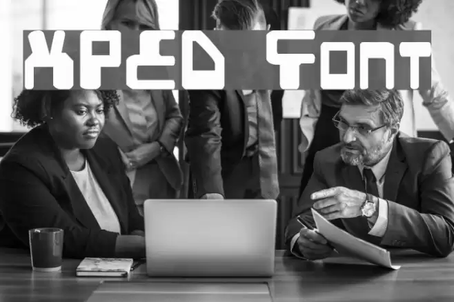 XPED Font examples
