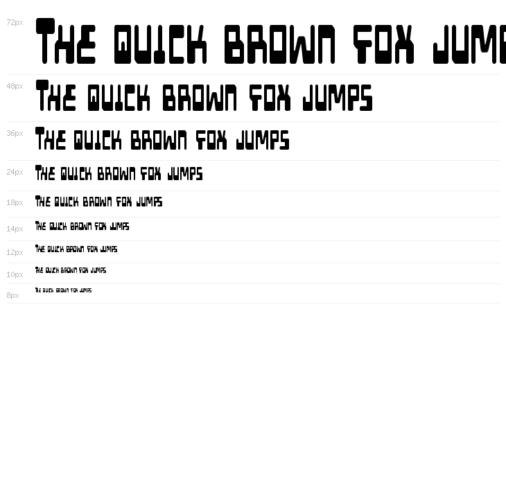 Xped Extra-Condensed Waterfall