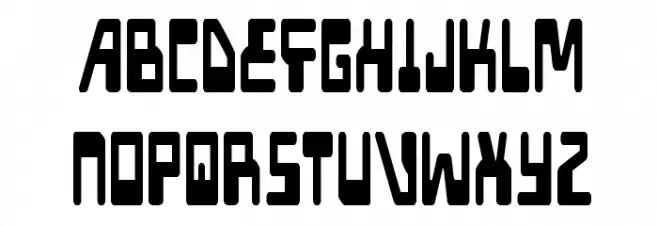 Xped Extra-Condensed Font LOWERCASE
