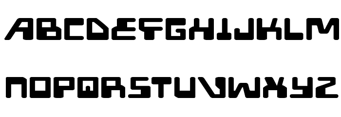 Expanded font