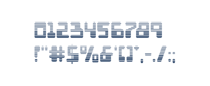 Xped Gradient Other Characters