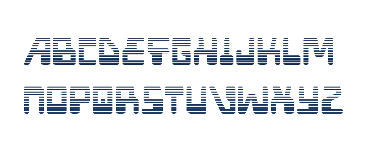 Xped Gradient Lowercase