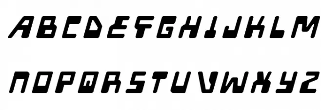 Xped Title Italic Fonte MAIÚSCULAS