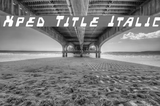 Xped Title Italic Example 3