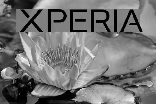 Xperia Font examples