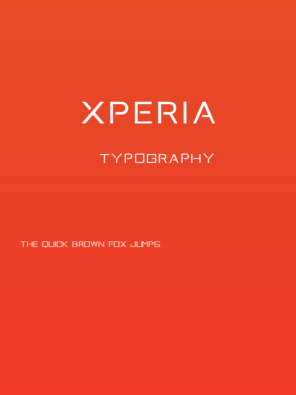 Xperia Poster