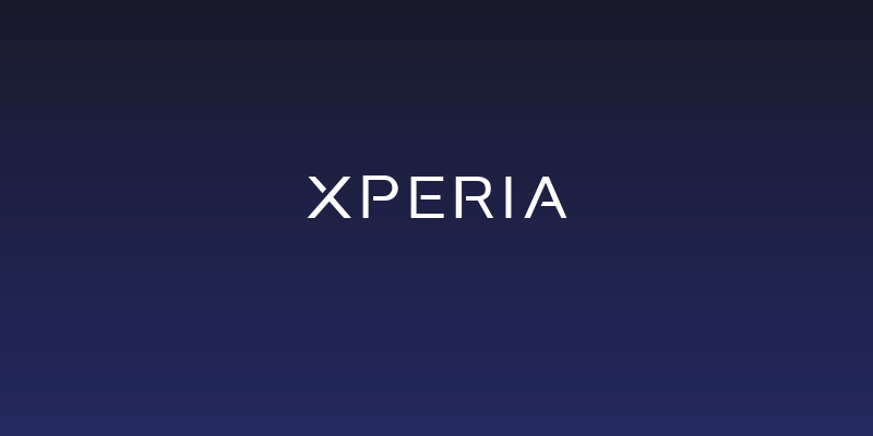Xperia Social Header