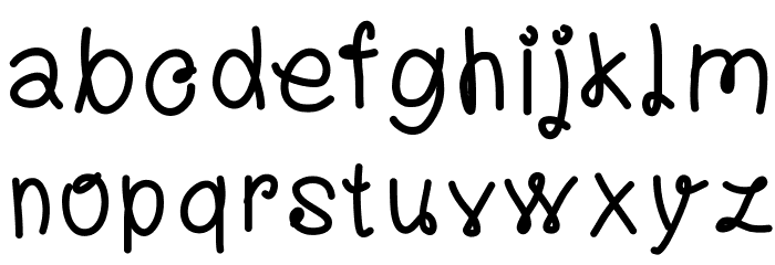 XperiencePasta Font LOWERCASE