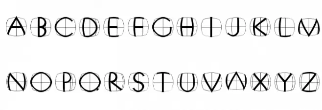 XperimentypoFSWhite Schriftart Groß