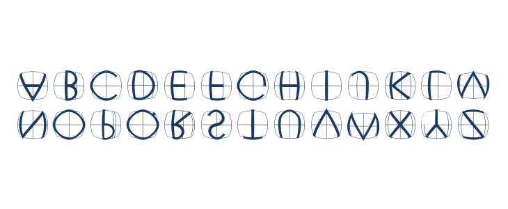 XperimentypoFSWhite Lowercase