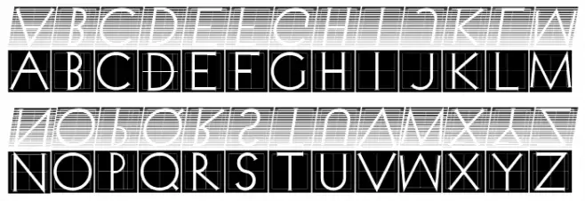 XperimentypoNr1 Oblique Fonte MAIÚSCULAS