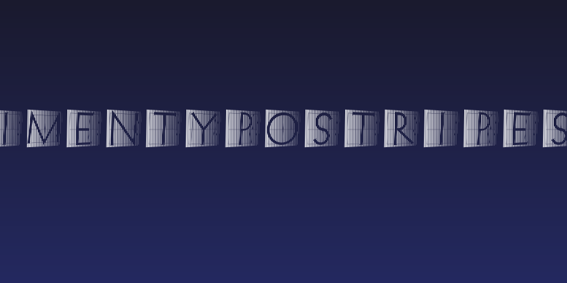 XperimentypoStripes-Two Social Header