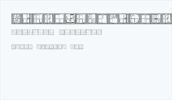 XperimentypoThree-B-Square Business Card