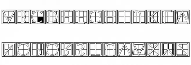 XperimentypoThree-C-Square Fuentes MINÚSCULAS