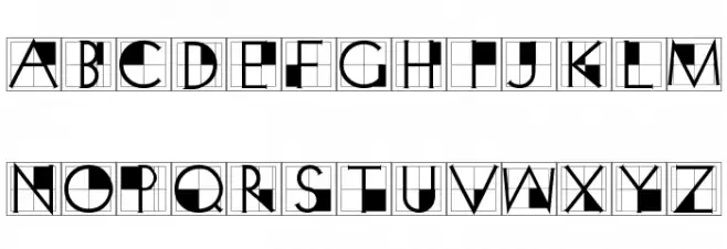 XperimentypoThree-Crazy Font LOWERCASE