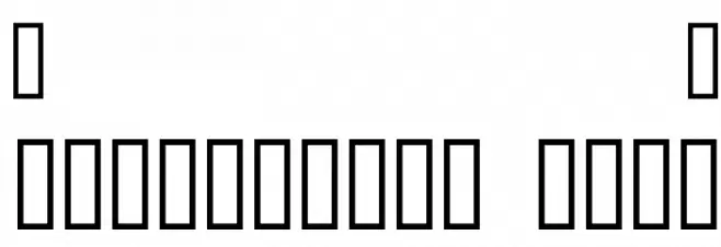 XperimentypoThree Squares フォント その他の文字