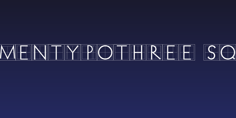 XperimentypoThree Squares Social Header