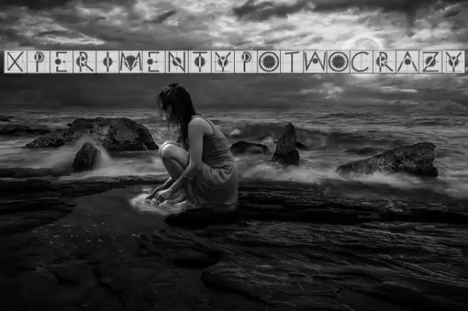 XperimentypoTwoCrazy Font examples