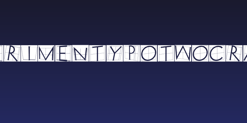 XperimentypoTwoCrazy Social Header