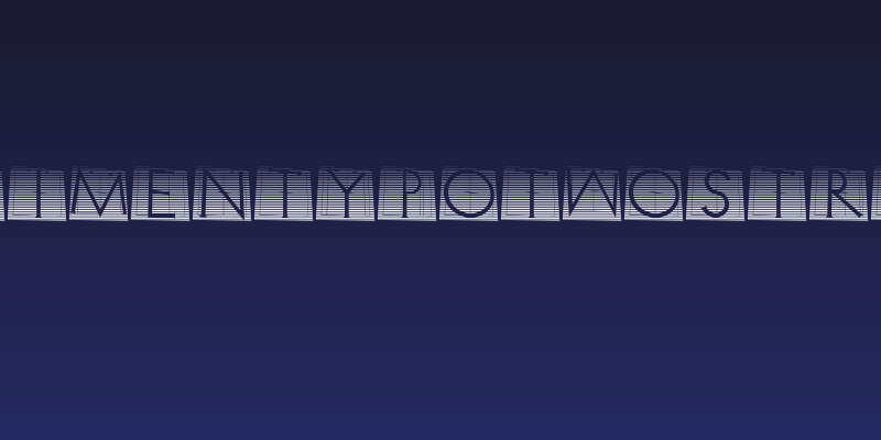 XperimentypoTwoStripes Social Header