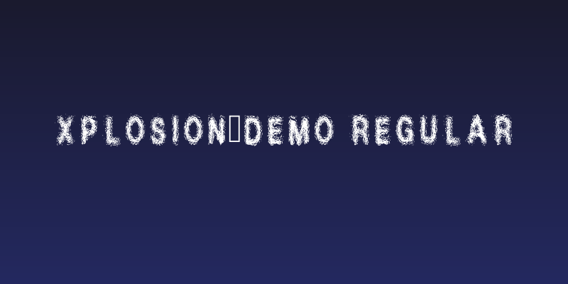 Xplosion_demo Regular Social Header