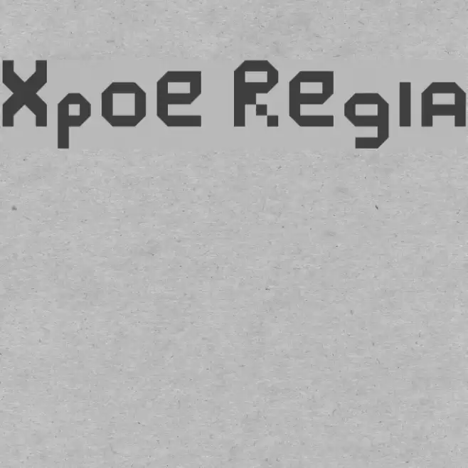 Xposure Regular Font examples