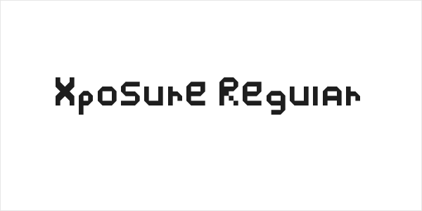 Xposure Regular Logo