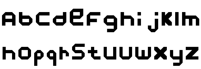 Xposure Regular Font LOWERCASE