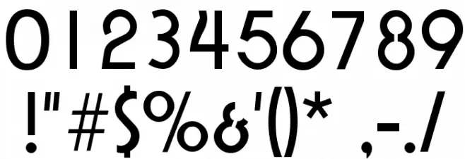 Xpressive Font OTHER CHARS