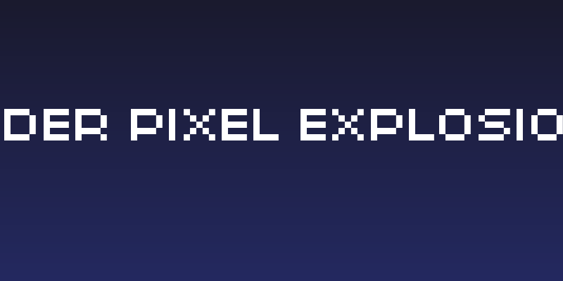 xpaider pixel explosion 01 Social Header