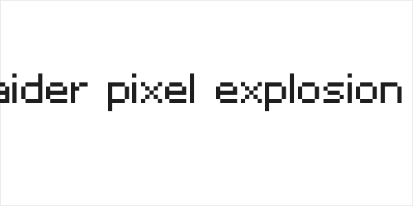 xpaider pixel explosion 02 Logo