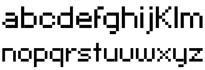 xpaider pixel explosion 02 Font LOWERCASE