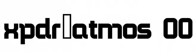 xpdr_atmos 00  Fuentes Gratis Descargar
