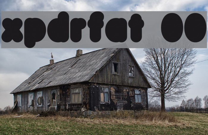 xpdr_fat 00 Font examples