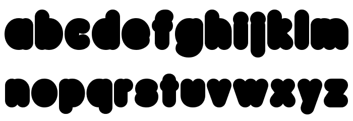 xpdr_fat 00 Font LOWERCASE