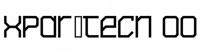 xpdr_tech 00  Free Fonts Download