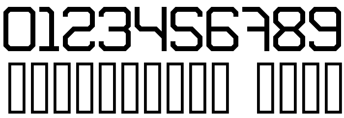 xpdr_tech 00 Font OTHER CHARS