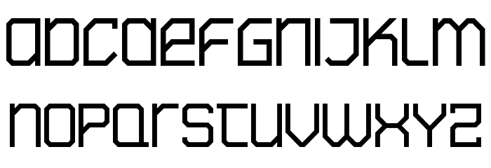 xpdr_tech 00 Font LOWERCASE