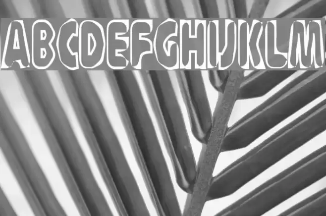 XRaytid Font examples