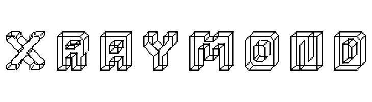 xraymond  免费字体下载
