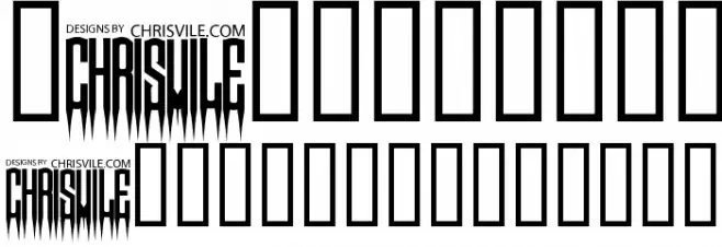 XSpiked Regular Font OTHER CHARS