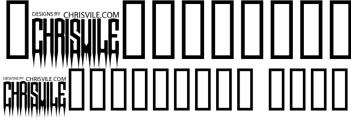 XSpiked Regular Font OTHER CHARS