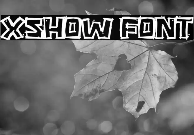 Xshow Caratteri examples