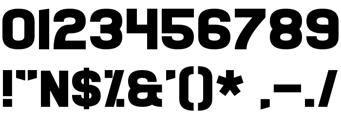 Xsotik Font OTHER CHARS