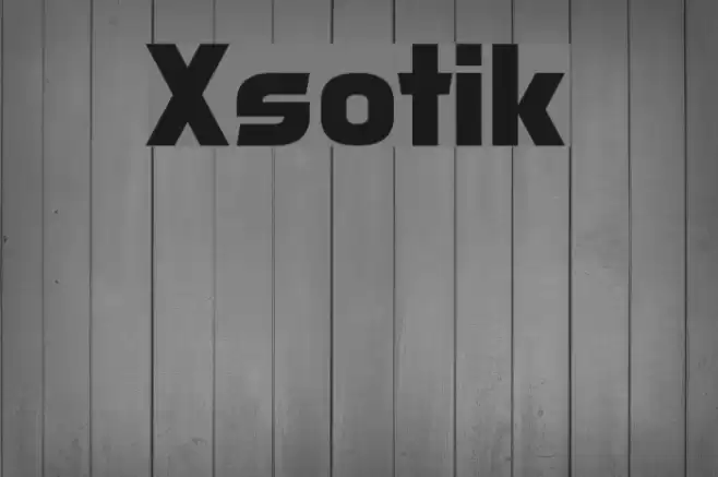 Xsotik Font examples