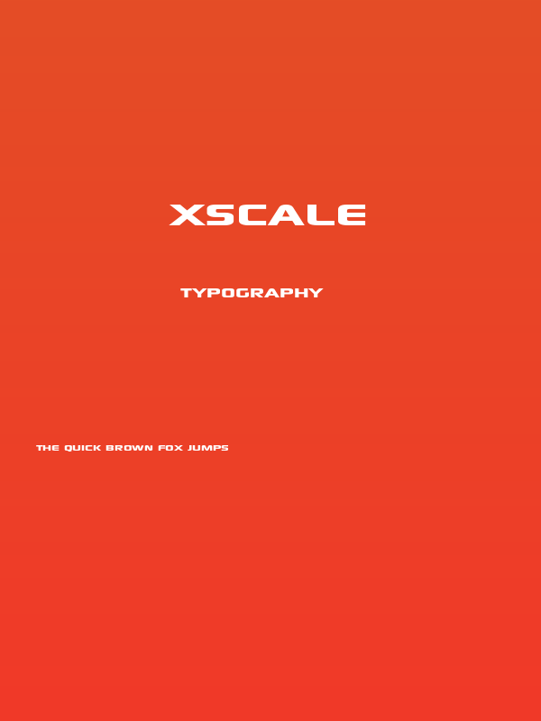 xscale Poster