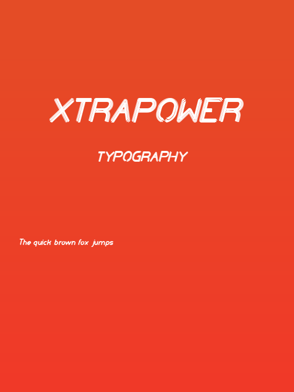 XTRAPOWER Poster