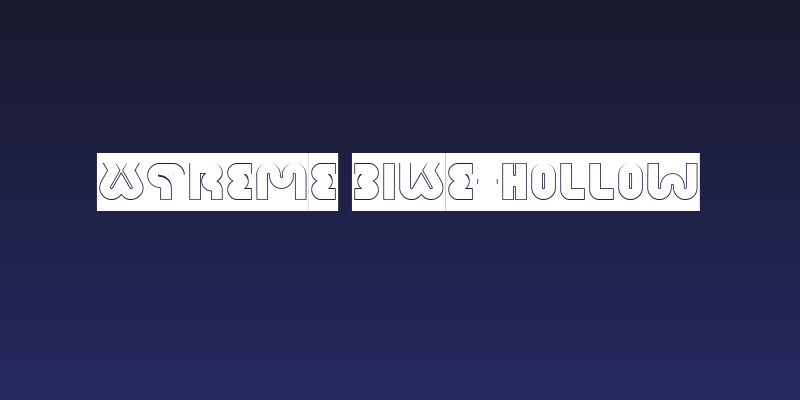XTREME BIKE-Hollow Social Header