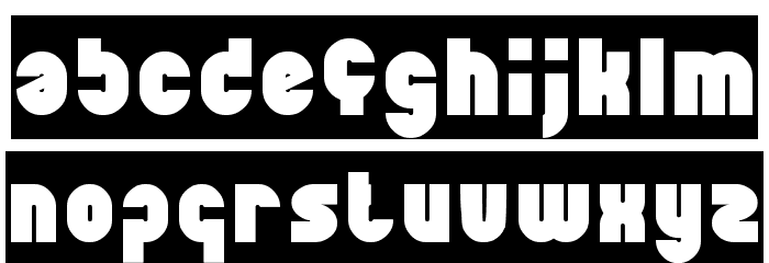 XTREME BIKE-Inverse Font LOWERCASE