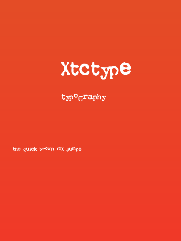 Xtctype Poster